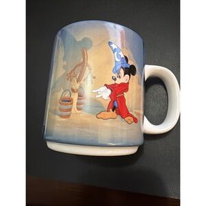 Vintage Disney Mickey Mouse Fantasia Sorcerer's Apprentice coffee mug